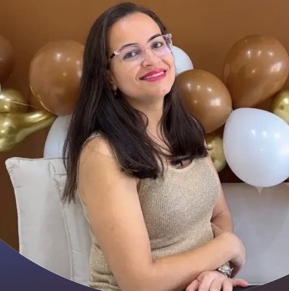 Jailma Rabelo no salão